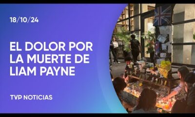 Muerte de Liam Payne: mensajes de dolor en las redes y un altar en Buenos Aires