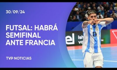 Mundial de Futsal: Argentina goleó a Kazajistán y se metió en las semifinales