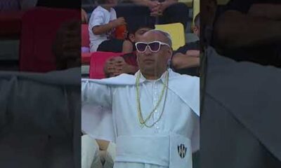 Ni el Papa santiagueÃ±o se quiso perder el gran momento de Central CÃ³rdoba ð