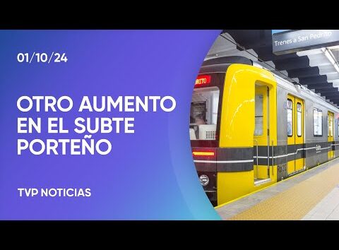 Nuevo aumento en el subte porteño