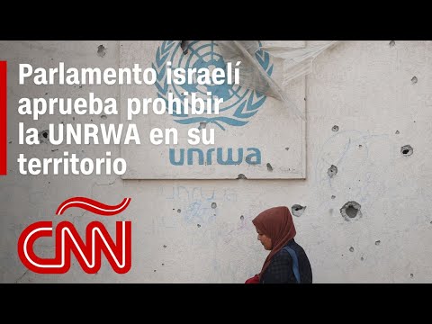 Parlamento israelí aprueba prohibir UNRWA en su territorio: Resumen del conflicto en Medio Oriente