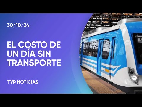 Paro de transporte: cuánto le costó al país