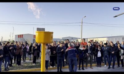 Poggi inauguró la obra en el barrio Mirador del Portezuelo