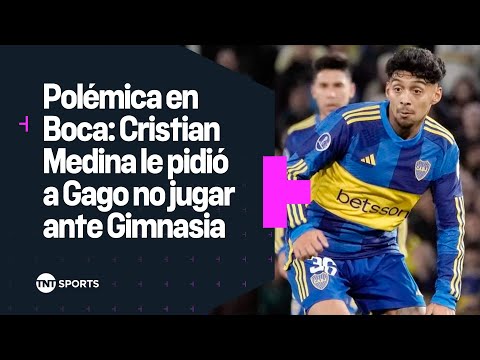Polémica en Boca: Cristian MEDINA le pidió a Gago NO JUGAR ante Gimnasia Polémica en Boca: Cristian MEDINA le pidió a Gago NO JUGAR ante Gimnasia