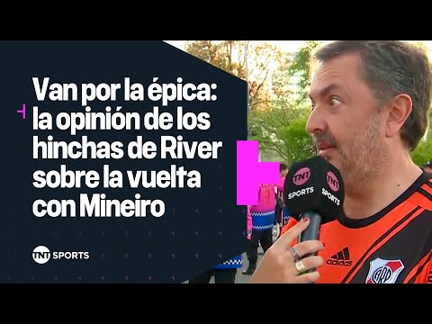 POR LA ÃPICA: la opinión de los hinchas de River en la previa al duelo con Atlético Mineiro POR LA ÃPICA: la opinión de los hinchas de River en la previa al duelo con Atlético Mineiro