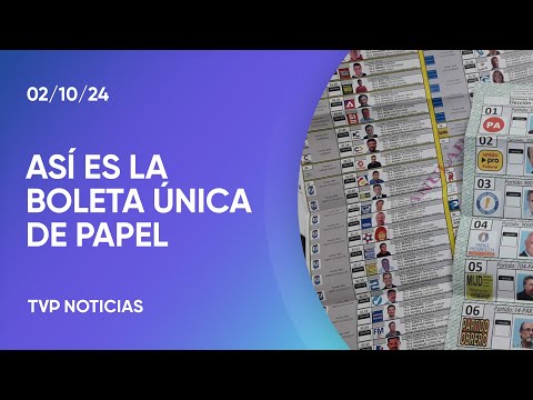 Qué es y cómo funciona la boleta única de papel aprobada en el Congreso Qué es y cómo funciona la boleta única de papel aprobada en el Congreso