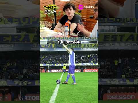 Quien pudiera patear desde mitad de cancha en La Bombonera ð®