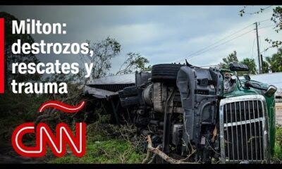 Resumen en video del impacto del huracán Milton: destrozos, inundaciones y tornados