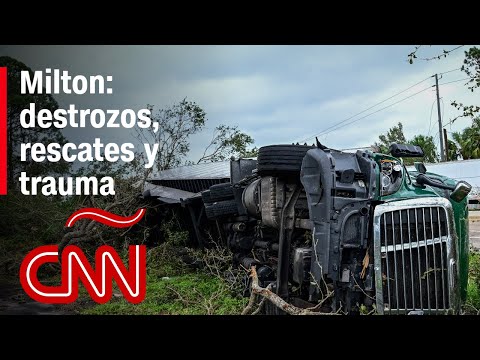 Resumen en video del impacto del huracán Milton: destrozos, inundaciones y tornados Resumen en video del impacto del huracán Milton: destrozos, inundaciones y tornados