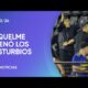 Riquelme debió intervenir para frenar los incidentes en Rosario entre hinchas de Boca y de Gimnasia