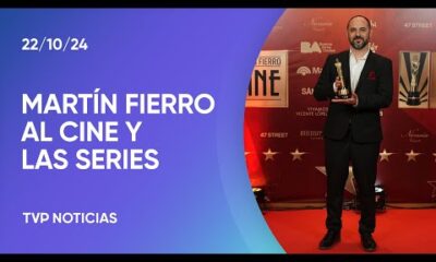 Se entregaron los Martín Fierro al cine y las series