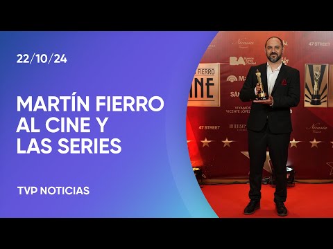 Se entregaron los Martín Fierro al cine y las series Se entregaron los Martín Fierro al cine y las series