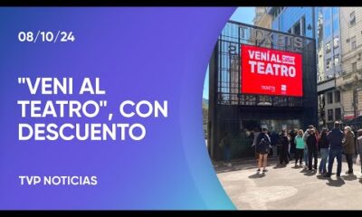 Teatro: en octubre, descuentos para un centenar de obras