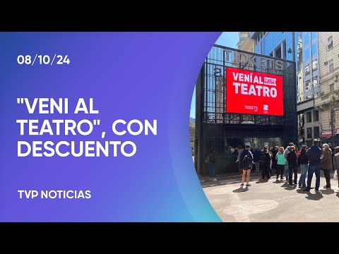 Teatro: en octubre, descuentos para un centenar de obras Teatro: en octubre, descuentos para un centenar de obras