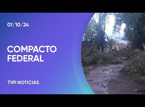 Temporal en Entre Ríos y sismos en Córdoba