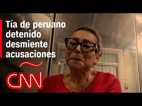 Tía de peruano detenido en Venezuela responde a Maduro y Cabello. Tía de peruano detenido en Venezuela responde a Maduro y Cabello.