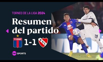 TIGRE e INDEPENDIENTE EMPATARON en VICTORIA | #Tigre 1-1 #Independiente | Resumen