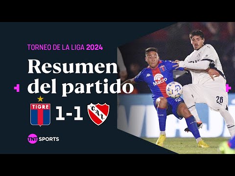 TIGRE e INDEPENDIENTE EMPATARON en VICTORIA | #Tigre 1-1 #Independiente | Resumen