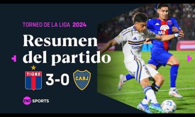 TIGRE GOLEÃ a BOCA en el DEBUT de GAGO como DT ð¥ | #Tigre 3-0 #Boca | Resumen