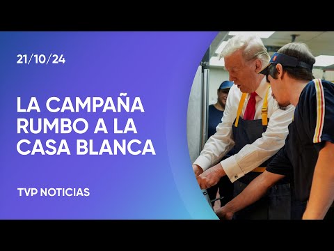Trump cocinó papas fritas en un McDonalds y Kamala Harris celebró sus 60 años con Stevie Wonder Trump cocinó papas fritas en un McDonalds y Kamala Harris celebró sus 60 años con Stevie Wonder