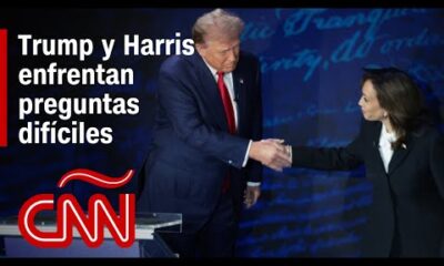 Trump y Harris enfrentan preguntas difíciles en la recta final hacia las elecciones