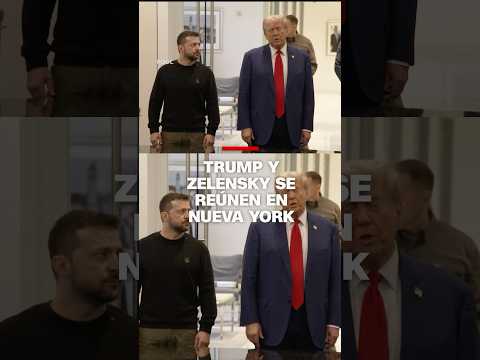 #Trump y #Zelensky de reúnen en Nueva York para hablar de la guerra de Rusia en Ucrania #Trump y #Zelensky de reúnen en Nueva York para hablar de la guerra de Rusia en Ucrania