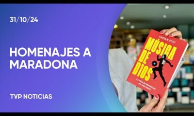 Una película y un libro en homenaje a Diego Armando Maradona