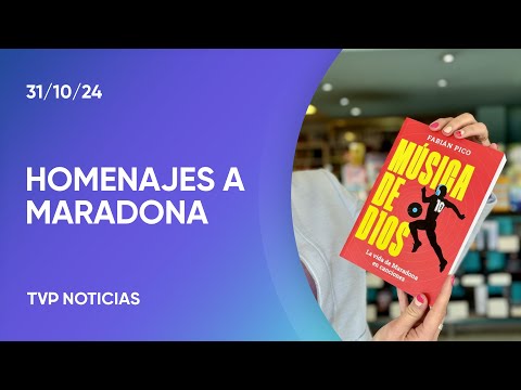 Una película y un libro en homenaje a Diego Armando Maradona