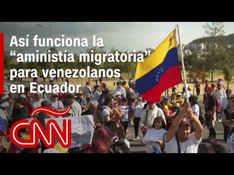Venezolanos en Ecuador pueden regularizar su situación gracias a “amnistía migratoria”