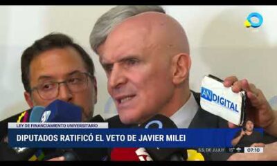 Voces tras la ratificación de Diputados al veto de Javier Milei