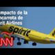 ¿Afecta al futuro de las aerolíneas de bajo costo la bancarrota de Spirit Airlines?