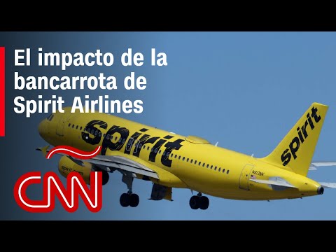 ¿Afecta al futuro de las aerolíneas de bajo costo la bancarrota de Spirit Airlines?