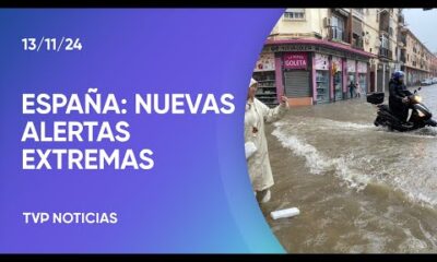 Alerta roja en España por fuertes tormentas