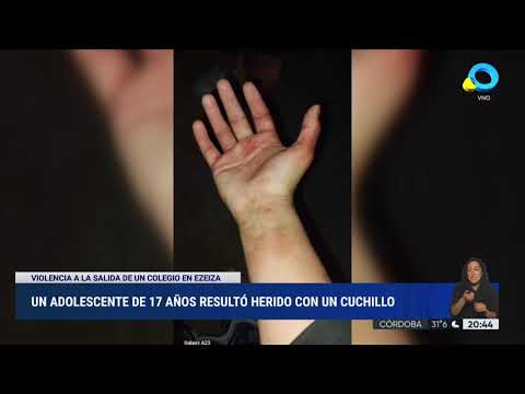 AMBA: violencia a la salida de un colegio en Ezeiza AMBA: violencia a la salida de un colegio en Ezeiza