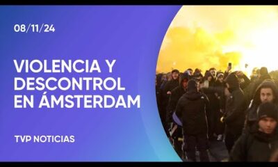 Ámsterdam: enfrentamientos entre hinchas israelíes y manifestantes propalestinos