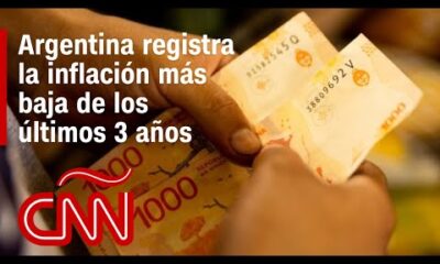 Argentina registra la inflación más baja de los últimos 3 años