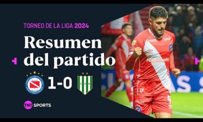 ARGENTINOS se IMPUSO por la MÃNIMA a BANFIELD | #Argentinos 1-0 #Banfield | Resumen