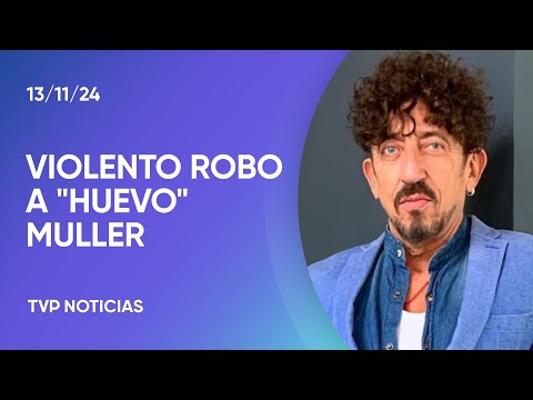 Asaltaron a Alejandro “Huevo” Müller, el actor se resistió a los golpes Asaltaron a Alejandro “Huevo” Müller, el actor se resistió a los golpes