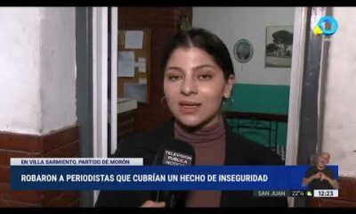 Asaltaron a los móviles de Telefé y Canal 9 que cubrían una noticia en el conurbano bonaerense