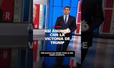 Así anunció CNN la victoria de Trump