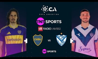 Boca vs. VÃ©lez EN VIVO – Semifinal Copa Argentina – TNT Sports en CNN radio