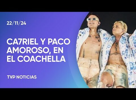 Ca7riel & Paco Amoroso, los únicos argentinos en el Coachella 2025 de California