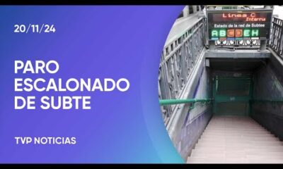 CABA: hubo un paro escalonado en Subte y Premetro