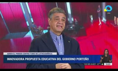 CABA: Jorge Macri presentó una nueva propuesta educativa