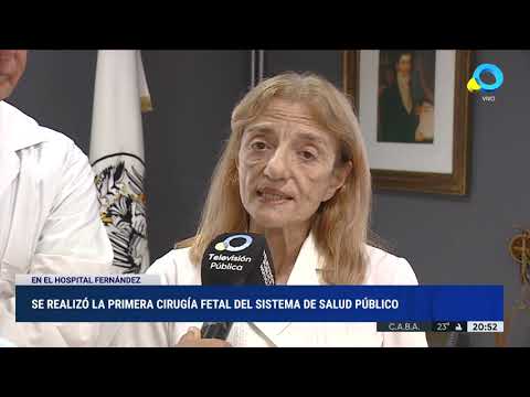 CABA: se realizó la primera cirugía fetal del Sistema de Salud Público