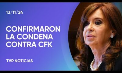 Casación confirmó la condena contra Cristina Kirchner por el caso Vialidad a seis años de prisión