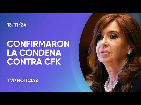 Casación confirmó la condena contra Cristina Kirchner por el caso Vialidad a seis años de prisión Casación confirmó la condena contra Cristina Kirchner por el caso Vialidad a seis años de prisión