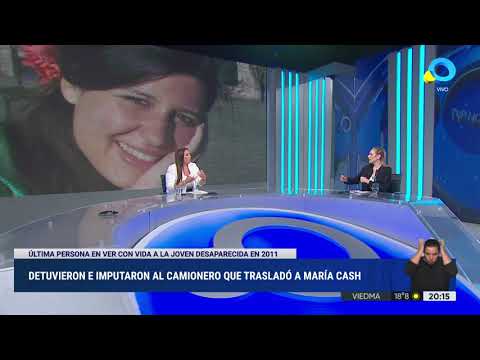 Caso María Cash: imputaron al camionero detenido