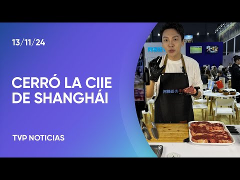 Cerró la CIIE de Chine con mejores precios para la carne argentina