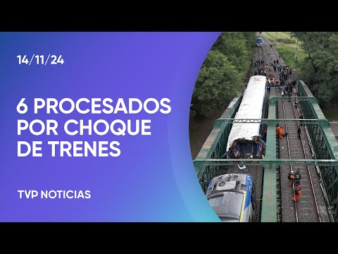 Choque de trenes en Palermo: procesaron y embargaron a seis trabajadores de la línea San Martín Choque de trenes en Palermo: procesaron y embargaron a seis trabajadores de la línea San Martín